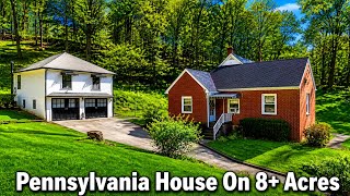 Pennsylvania House on 8+ Acres | 4 Bed Property with Guest Apartment | PA Real Estate|Aspen Mansions