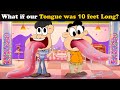 What if our Tongue was 10 feet Long? + more videos | #aumsum #kids #children #education #whatif