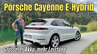 Porsche Cayenne e-Hybrid: Reichweite, Akku, Leistung: Das bringt das Facelift! Test | Review | 2023