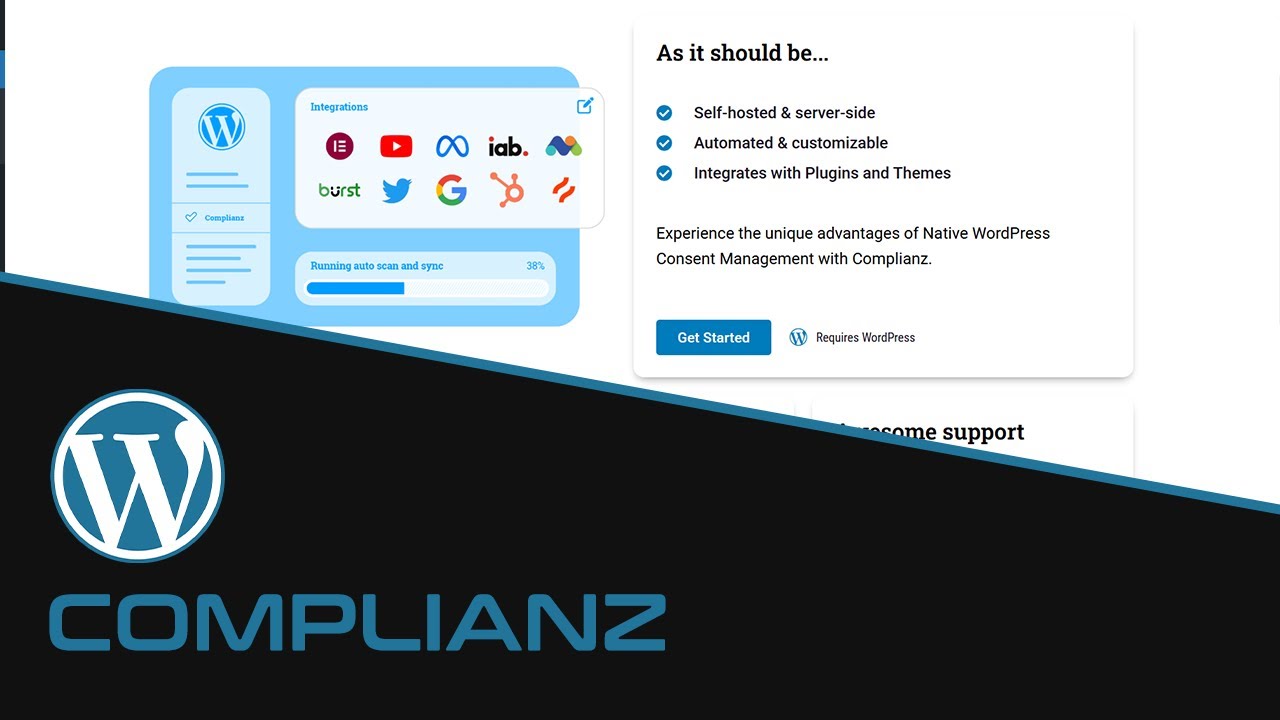 Bannière de cookies RGPD | WordPress