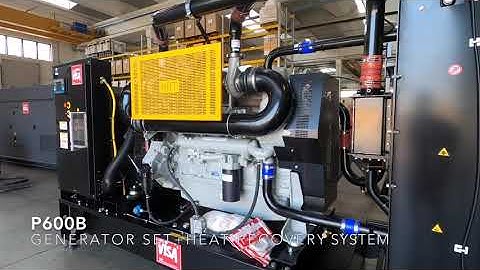 P600B ONIS VISA GENERATOR SET + EXCHANGER FOR REMOTE HEAT DISSIPATION