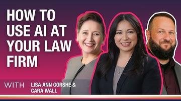 How to Use AI at Your Law Firm