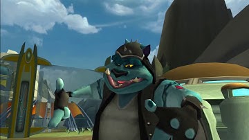 R & C Going Commando HD PS3 Most Returing Weapons 60 Nanotech Only Playthrough Part 6 Barlow Return