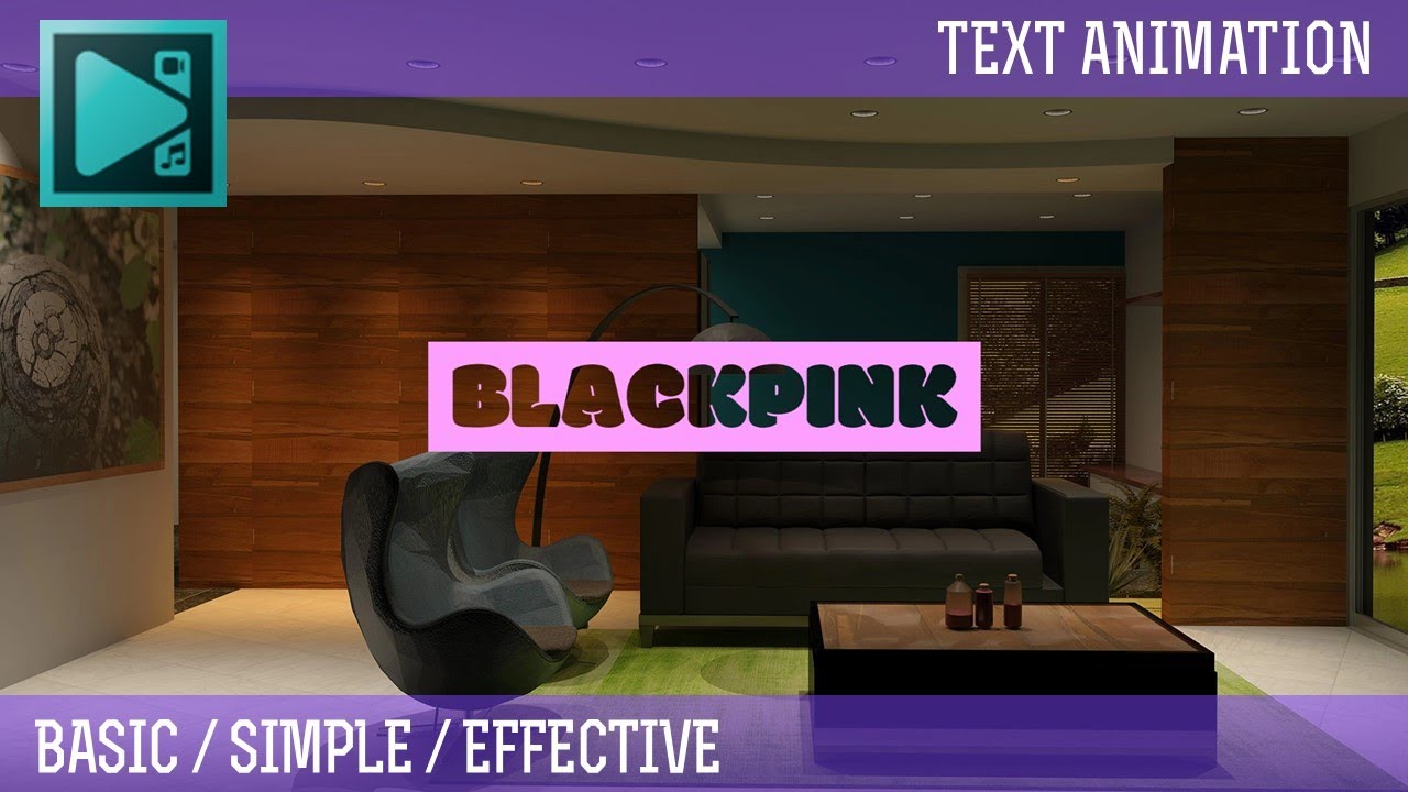 [VSDC] Lower Thirds, Text Animation, Kinetic Typography, BLACKPINK, Video Editor Pro/Free Tutorial