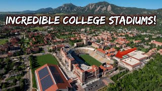 AMAZING College Football Stadiums!