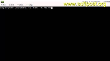 How to search commands using man in Mac OS X Terminal