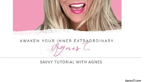 Savvy tutorial with Agnes