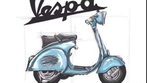 TIME LAPSE VESPA PIAGGIO