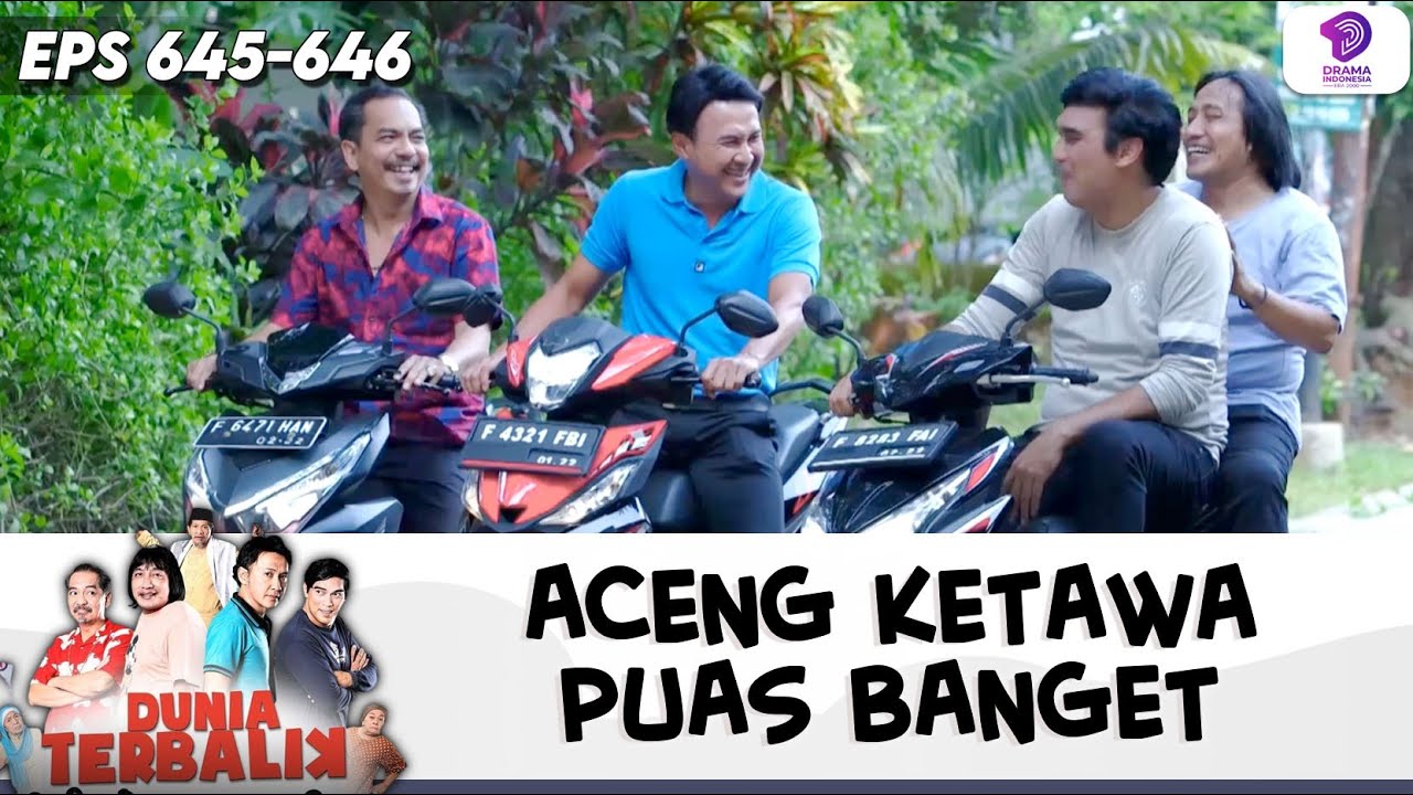 AKUM BERHENTI NAIK MOTOR CUMA BUAT LEDEKIN DADANG DOANG!! | DUNIA TERBALIK | EPS.645-646 (6/8)