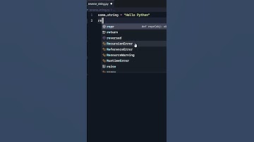 Python trick: Reverse a string #shorts