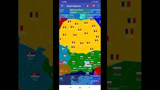 как захватывать страны в приложении карта Европы screenshot 2