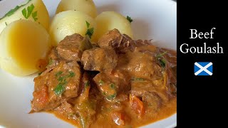 Quick & Easy Beef Goulash | Crock Pot  Slow Cooker recipe  :)