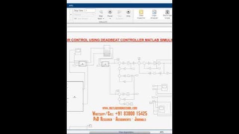MOTOR CONTROL USING DEADBEAT CONTROLLER MATLAB SIMULINK RESEARCH