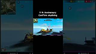 OB54 Update New Squad Skydive Skin Teaser 😱🔥 | Free Fire 9th Anniversary