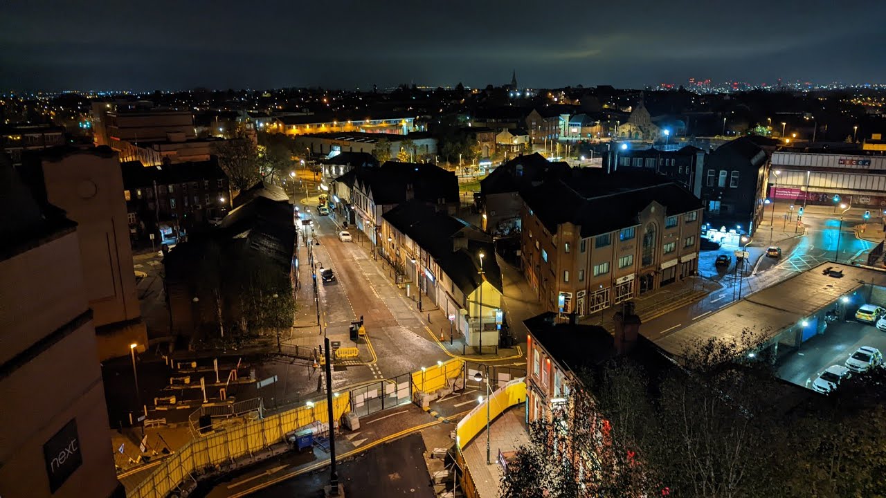 Scaffolding Climb Above Spindles Oldham YouTube