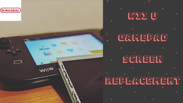 Wii U GamePad Screen Replacement - Time Lapse Repair (New Screen Was Broken In Shipping)