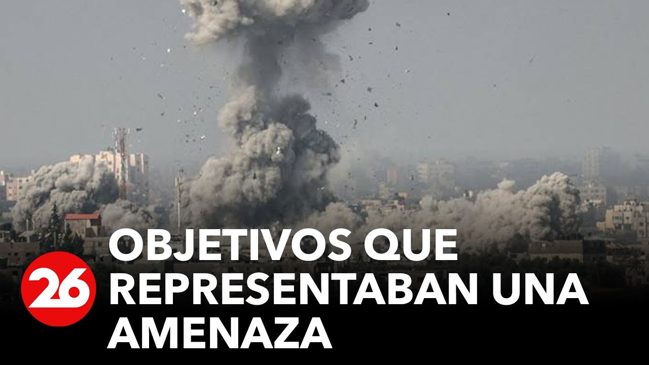 Israel dice haber atacado más de 320 objetivos militares en Gaza - YouTube