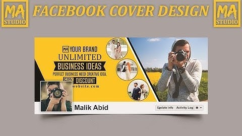 Professional Facebook Cover Design _ CorelDRAW Tutorial _ M.A Technography