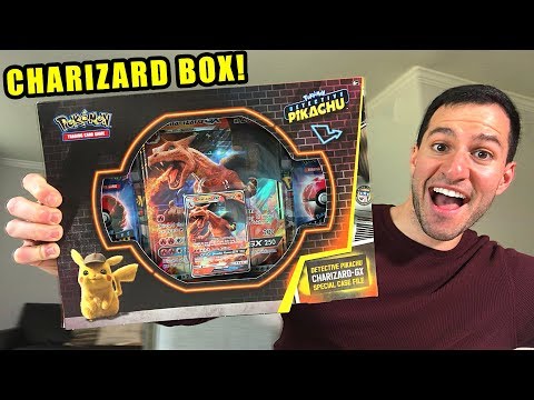 *NEW POKEMON CARDS DETECTIVE PIKACHU!* Opening CHARIZARD GX CASE FILE From GAMESTOP!