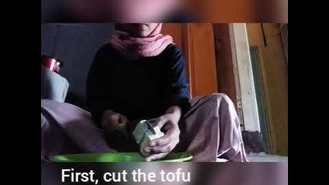 PROCEDURE TEXT (How To Make Balado Tofu)