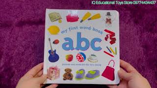 IQ ets My first word book abc for kids