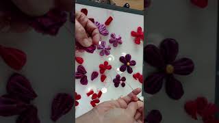 Clover Kanzashi makers Orchid Petal