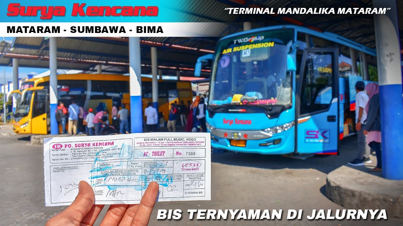 LOMBOK - BIMA | Pengalaman Pertama Kali Naik Bis ke BIMA ,NTB [PART1]