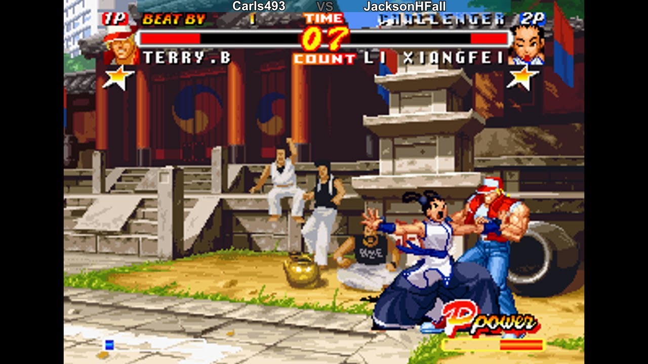 Real Bout Fatal Fury 2 (Fightcade): Match #2: Carls493 Vs