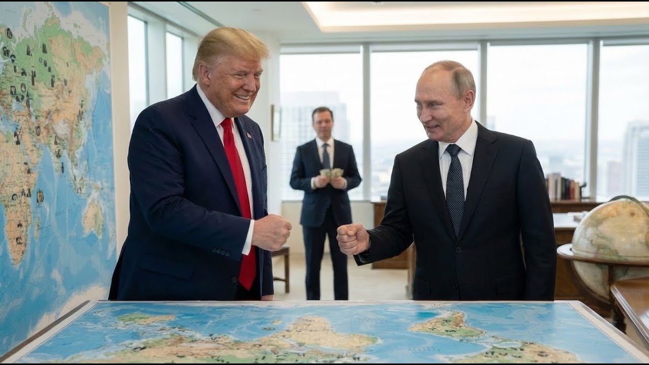 Trump & Putin Play a Game: Invest or Invade,which country comes first?