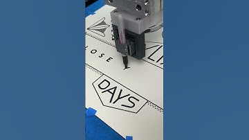 Drawing Letters #robotart #plotterart #cnc #timelapse #portrait #drawing #generativeart #art #asmr