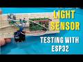 VEML7700 Light Sensor Testing With ESP32 and 0.96'' LED Screen