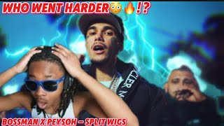 WHO WENT HARDER! BUTTER REACTS TO Bossman X Peysoh- Split Wigs(Official Video) #peysoh #westcoast 