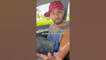 When you Indian accent slips out 🇮🇳 #shorts