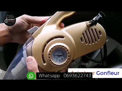 المكنسة الكهربائية للسيارة 4 في 1  