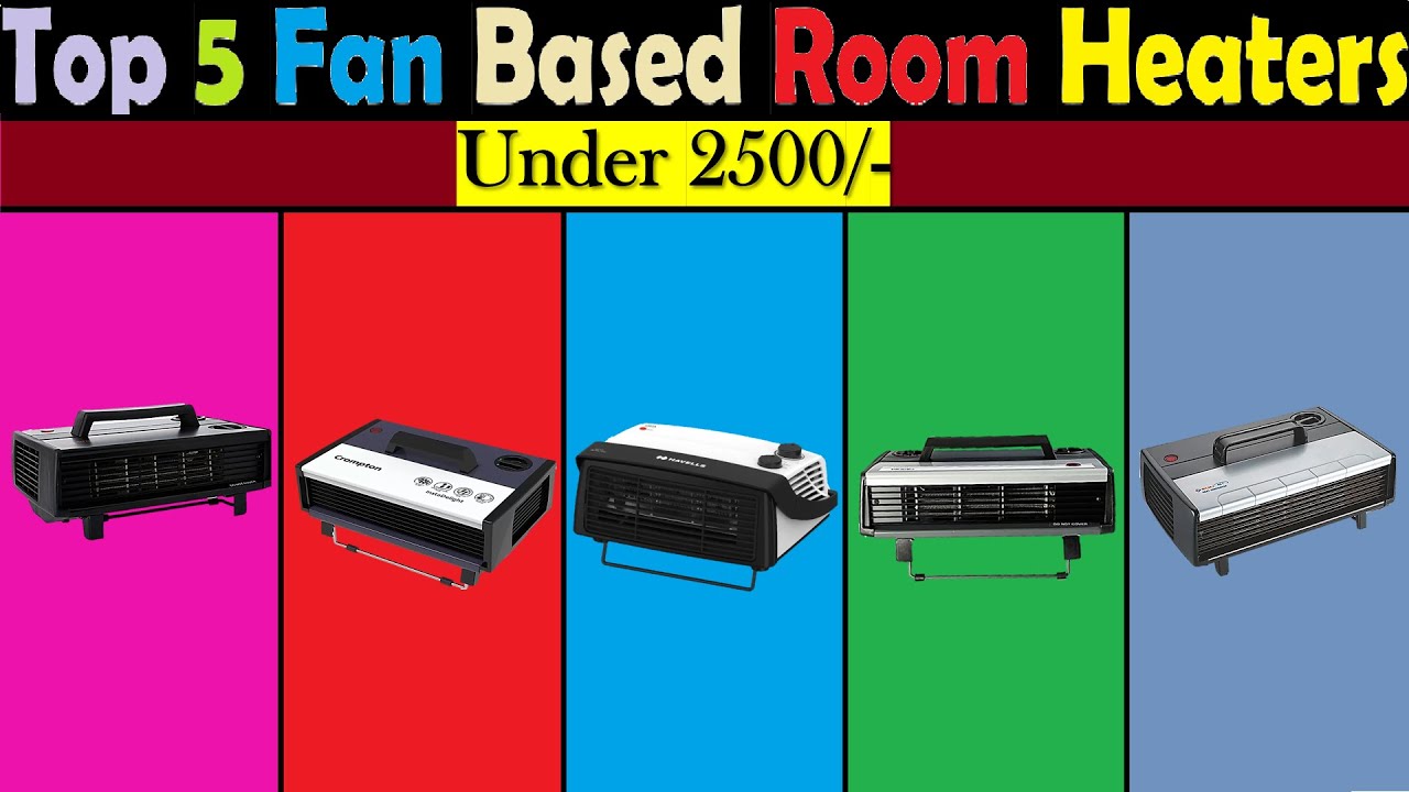 Top 5 Fan Based Room Heaters in India under 2500 rs | Bajaj | Usha |  Havells | Crompton | Orient - YouTube