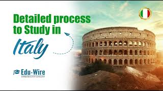 Study In Italy Abroad Study Edu-Wire Ielts100% Scholarshiptop Qs Ranked Universities