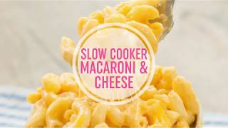 Slow Cooker Macaroni and Cheese