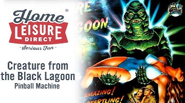 Creature from the Black Lagoon Pinball Machine (Bally 1992)