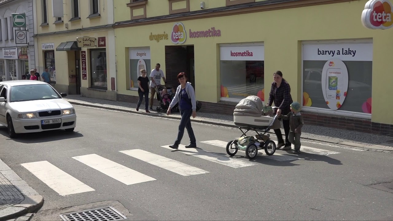 Studie na rekonstrukci Kostelní ulice v Dobrušce