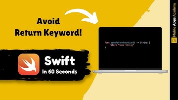 No Need For Return Keyword | SWIFT IN 60 SECONDS | #05