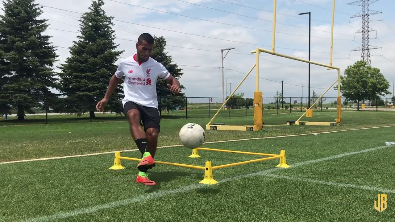 High Intensity Soccer Drills Training Session With a Subscriber