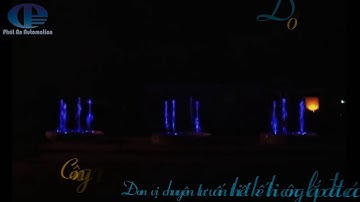 Hệ thống nhạc nước mini nhiều bể tròn