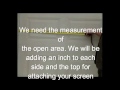 How To Measure For Your Garage Door Screens How To Measure For Your Garage Door Screens
