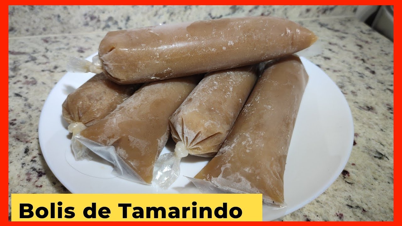 Bolis de Tamarindo /hielitos de tamarindo /helados de tamarindo