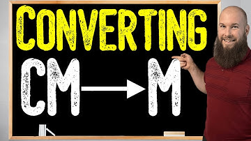 How To Convert Centimeters To Meters | cm to m