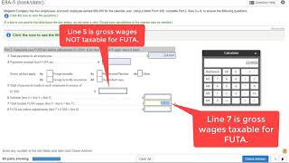 Exercise 8A-5 Complete Form 940 FUTA Tax Return