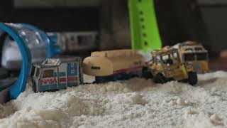 Dai cash lorry crashes.