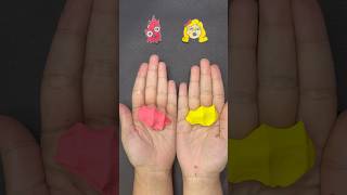 Mixing Red and Yellow Clay!! guess the colour #poppyplaytime #viral #shorts #claymixing