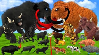 CENOZOIC BEASTS VS Shadow Itself Mammals Size Animal Epic Battle Animal Revolt Battle Simulator screenshot 4