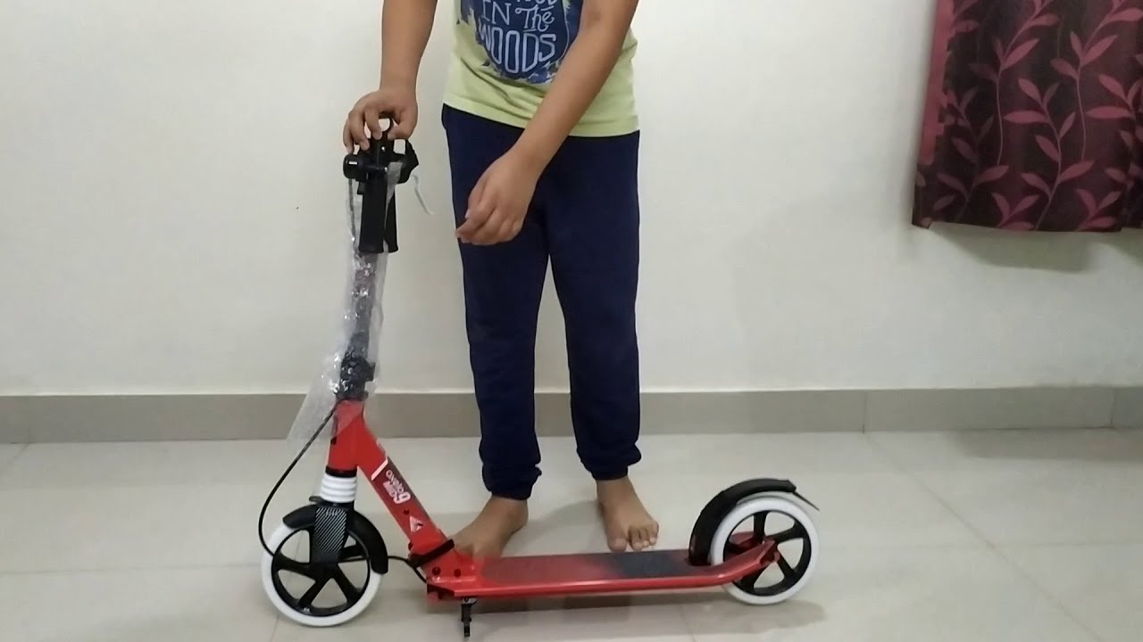 oxelo mid 9 scooter review